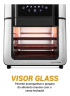 Air Fryer Oven Philco 15l Painel Digital Paf15a Cor Preto