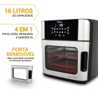 Fritadeira Air Fryer Philco PAF16A 4 Em 1 Painel Digital 16l