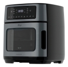 Fritadeira Elétrica Air Fryer Oven Black INOX WAP WAOD2 12 Litros 4 em 1 Porta com Abertura Lateral e Removível 1800W