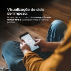 Robô Aspirador Ropo Smart Pet, Anti Pelos Com Conectividade Cor Preto