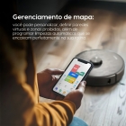 Robo Aspirador Ropo Smart Laser Alexa Google 3 Em 1 -