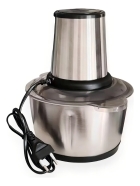 Processador Triturador Moedor De Alimentos Comida Cor Prata