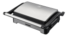 Sanduicheira e Mini Grill HQ 180º 1000W Antiaderente Inox HQ-SG002