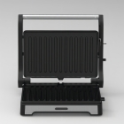 Sanduicheira e Mini Grill HQ 180º 1000W Antiaderente Inox HQ-SG002