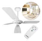 Ventilador Teto Com Controle Remoto Branco Ventex 3 Pás Diâmetro 101 Cm