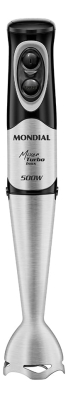 Mixer Turbo Inox Mondial Preto/inox 500w M-16-bi Cor Preto