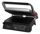Grill Elétrico Multiuso Ogrl610 Inox 2 Em 1 Oster Preto/prata
