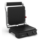 Grill Elétrico Multiuso Ogrl610 Inox 2 Em 1 Oster Preto/prata