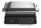 Grill Elétrico Multiuso Ogrl610 Inox 2 Em 1 Oster Preto/prata
