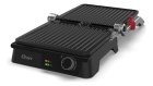 Grill Elétrico Multiuso Ogrl610 Inox 2 Em 1 Oster Preto/prata