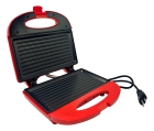 Sanduicheira Elétrica E Grill Antiaderente Homeland Cor Vermelho
