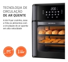 Fritadeira El&eacute;trica Afon-12l-Bg Forno Oven 12 Litros Preto Mondial