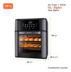 Fritadeira El&eacute;trica Afon-12l-Bg Forno Oven 12 Litros Preto Mondial