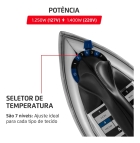 Ferro a Seco, Mondial, 1400W- FS-01-BI