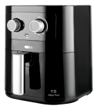 Fritadeira Sem Óleo Elétrica Air Fryer 4,5l Preto 1500w Fr4000 Oz Cesto Removível Com Timer