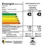 Ventilador de Teto Aliseu Jet Eco Com Controle Remoto Branco