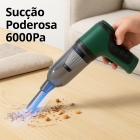 Mini Aspirador Pó Soprador Vácuo 3em 1 Portátil Recarregável Cor