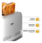 Torradeira PTR03A 7 Níveis de tostagem 3 funções Inox Philco