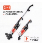 Aspirador De P&oacute; Vertical Turbo Cycle Mondial Preto Ap-35 Preto