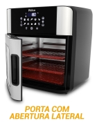 Fritadeira Air Fryer Philco PAF16A 4 Em 1 Painel Digital 16l