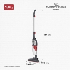 Aspirador De Pó Turbo Cycle Hepa Mondial 1550w Ap-41-gi
