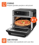 Fritadeira Air Fryer Forno Oven Digital 25L Mondial AFO-25L-BI