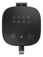 Air Fryer Electrolux Rita Lobo 5,6l 8 Receitas Pré-sugeridas Timer 60 Minutos Desligamento Automático Cesto Removível Antiaderente 1400w Cinza Eaf40