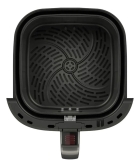 Air Fryer Electrolux Rita Lobo 5,6l 8 Receitas Pré-sugeridas Timer 60 Minutos Desligamento Automático Cesto Removível Antiaderente 1400w Cinza Eaf40