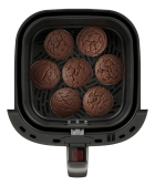 Air Fryer Electrolux Rita Lobo 5,6l 8 Receitas Pré-sugeridas Timer 60 Minutos Desligamento Automático Cesto Removível Antiaderente 1400w Cinza Eaf40