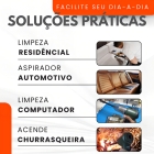 Mini Aspirador De Pó Portátil Recarregável Soprador Usb Automotivo 3em1 Sem Fio Premium Vácuo Limpeza Carro Multifuncional Casa Verde Cinza