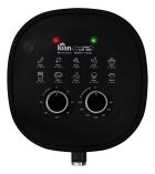 Fritadeira Sem Óleo Air Fryer Antiaderente 5 Litros Kian Cor Preto -