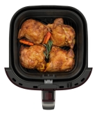 Air Fryer Electrolux EAF41 com 5,6L 1400W de Potencia Tecnologia Air Cooking 360 timer de 60 min 8 receitas pré-programadas Por Rita Lobo Vinho
