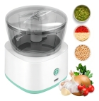 Mini Processador De Alimentos Triturador Elétrico 350ml Usb Cor