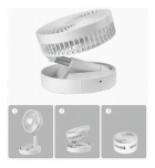 Mini Ventilador Telescópio Sem Fio Onistek On-fa106