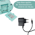 Mini Máquina Costura Azul Portátil Iwmc507az