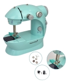 Mini Máquina Costura Azul Portátil Iwmc507az