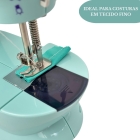 Mini Máquina Costura Azul Portátil Iwmc507az