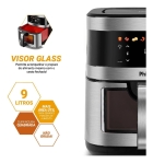 Air Fryer Philco 9L Visor Glass Painel Digital PAF90C