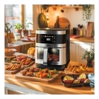 Air Fryer Philco 9L Visor Glass Painel Digital PAF90C