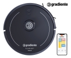 Robô Aspirador Clean Bot Varre Aspira E Passa Pano Com Mapeamento 3 Em 1 Inteligente Pgar320 Gradiente Cor Preto