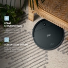 Robô Aspirador WAP Robot W310 3 em 1 com Base Carregadora e Controle Remoto