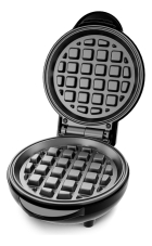 Mini Máquina de Waffle BWM01A 550W com Chapas Antiaderentes Preta Britânia