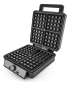 Waffle Maker Philco 5 Temperaturas 4 Waffles Pwm04a Cor Preto