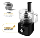 Multiprocessador brit&acirc;nia Bmp900 1000w 3 em 1 inox Preto