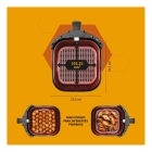 Fritadeira Air fryer philco 5,5l redstone 1500w Preto
