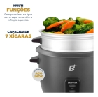 Panela elétrica multifuncional britânia Bpa07 500w Preto 60