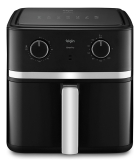 Fritadeira Elétrica Air Fryer Gran Fry Elgin - 8 Litros Preto