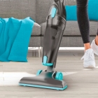 Aspirador Vertical 2 Em 1, Filtro Hepa Cinza