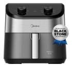 Fritadeira Air Fryer 5,5l Widemax Com Interior De Alum&iacute;nio 1900w Midea