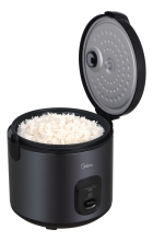 Panela De Arroz Elétrica 5L, 7 Xícaras, Cozimento A Vapor, Preta - Midea